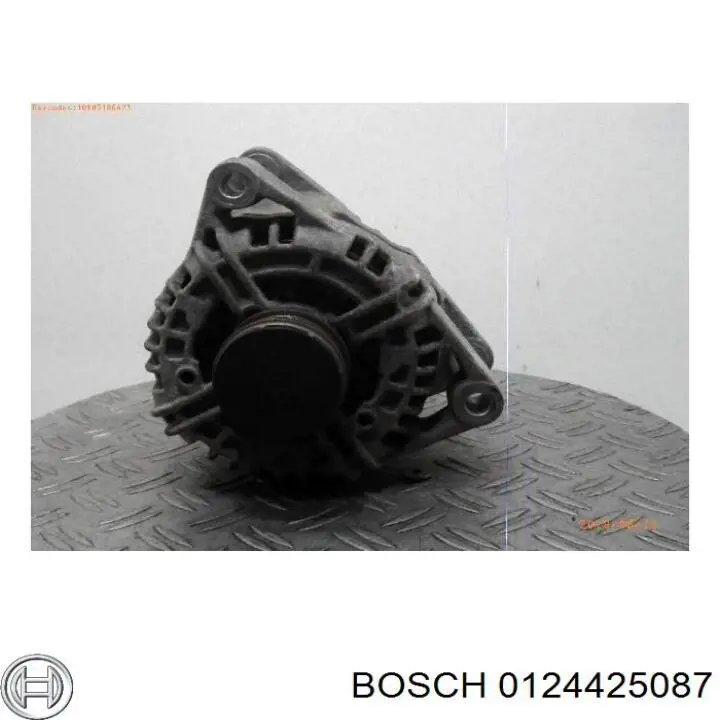 0124425087 Bosch alternador