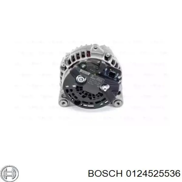 0124525536 Bosch alternador