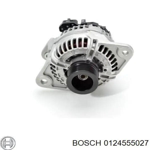 0124555027 Bosch alternador