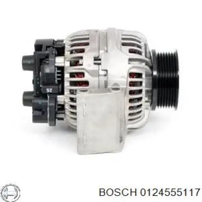 0124555117 Bosch alternador