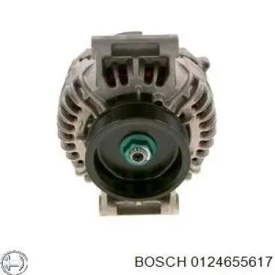 0124655617 Bosch alternador