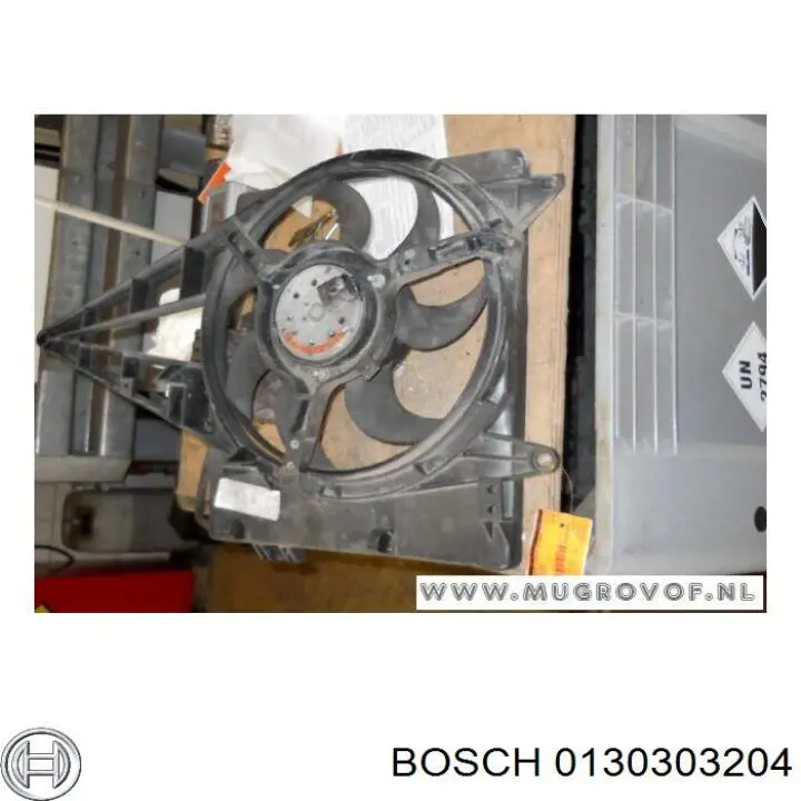 0130303204 Bosch ventilador (rodete +motor aire acondicionado con electromotor completo)