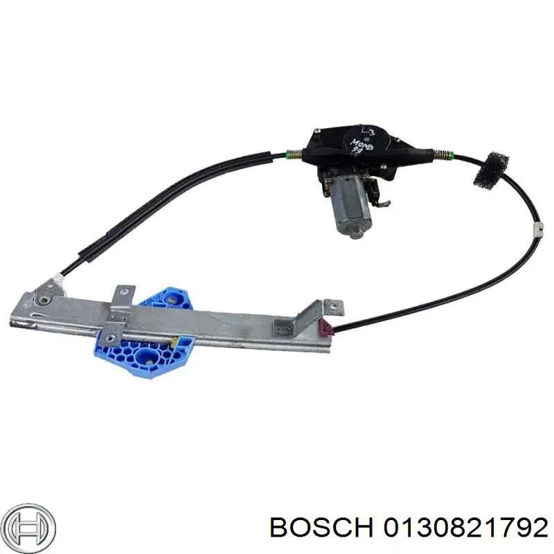 0130821792 Bosch motor eléctrico, elevalunas, puerta delantera izquierda