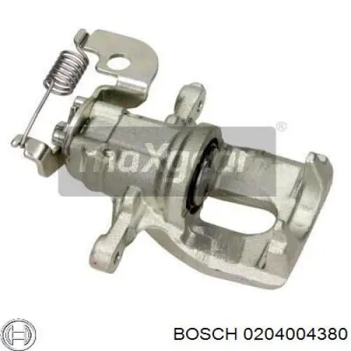 0204004380 Bosch pinza de freno trasera izquierda