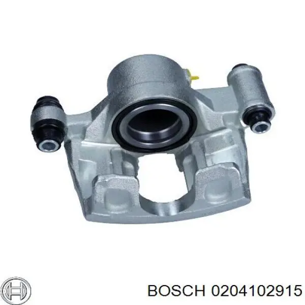 0204102915 Bosch pinza de freno delantera izquierda