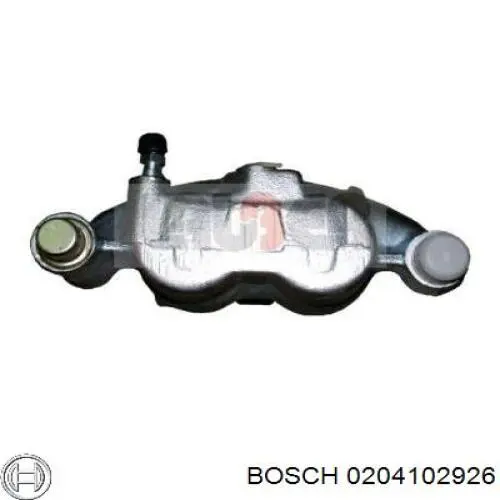 0204102926 Bosch pinza de freno delantera izquierda