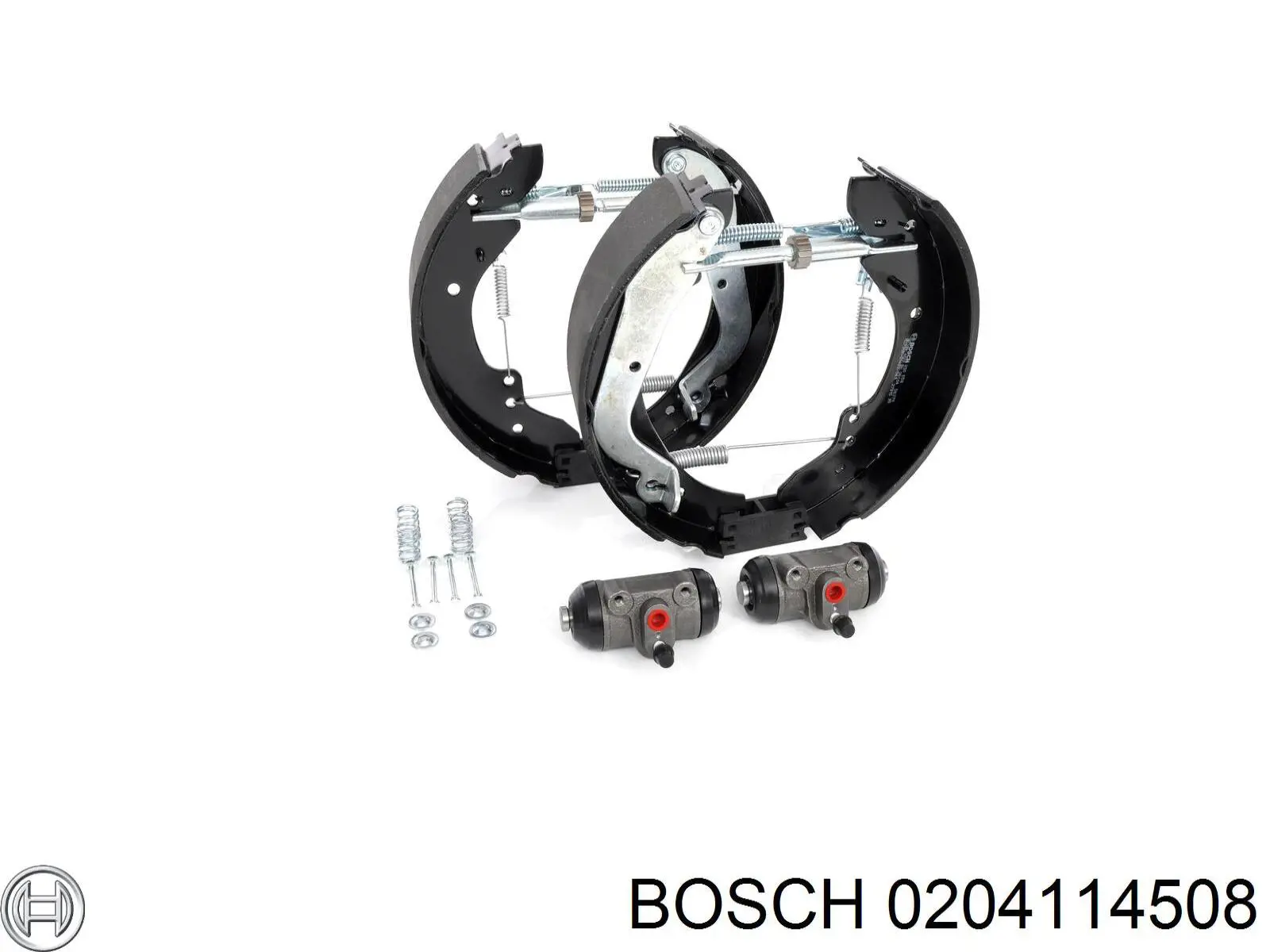 0 204 114 508 Bosch zapatas de frenos de tambor traseras