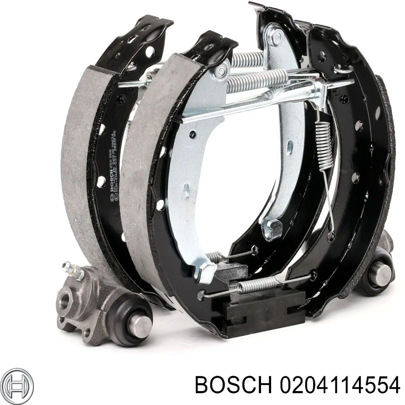 0 204 114 554 Bosch zapatas de frenos de tambor traseras