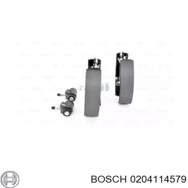 0 204 114 579 Bosch zapatas de frenos de tambor traseras