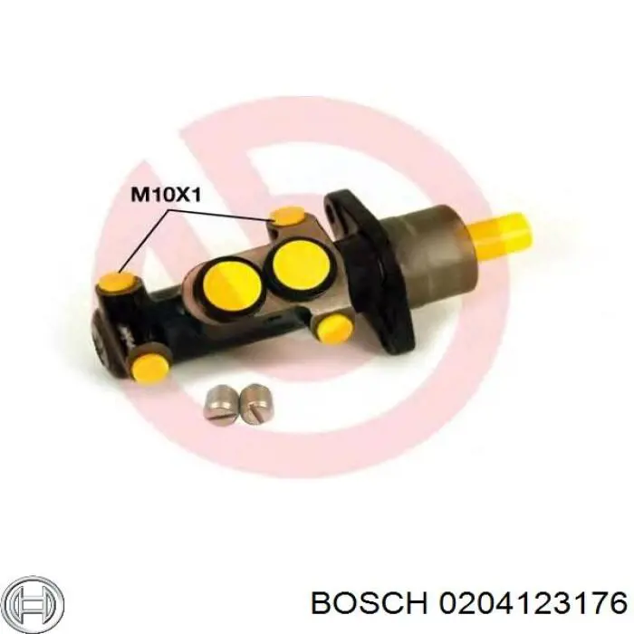 0204123176 Bosch cilindro principal de freno