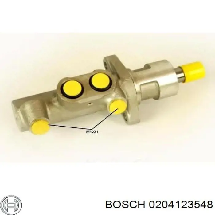 0204123548 Bosch cilindro principal de freno