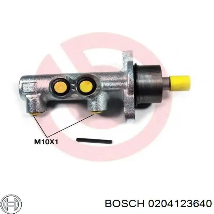 0204123640 Bosch cilindro principal de freno