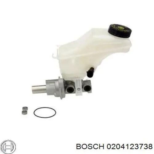 0204123738 Bosch cilindro principal de freno