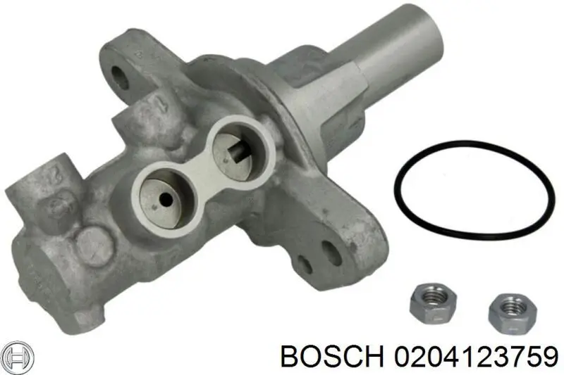 0204123759 Bosch cilindro principal de freno