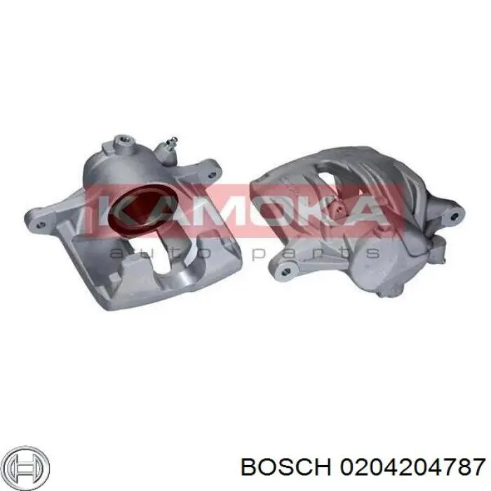 0 204 204 787 Bosch pinza de freno delantera izquierda