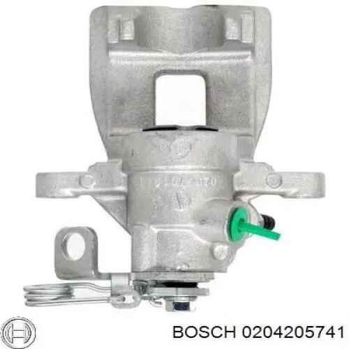 0204205741 Bosch pinza de freno trasero derecho