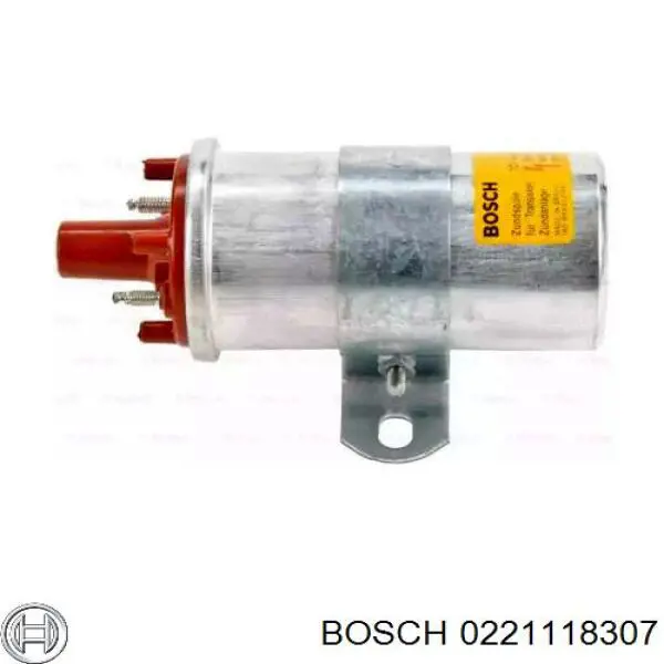 0221118307 Bosch bobina de encendido