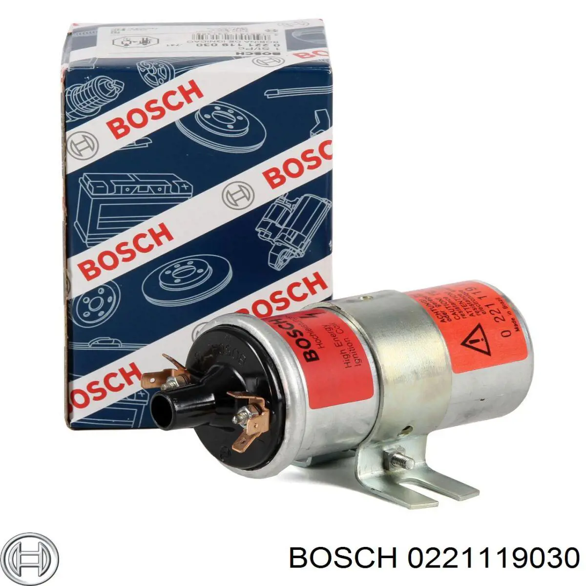 0221119030 Bosch bobina de encendido