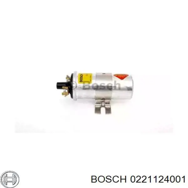 0221124001 Bosch bobina de encendido