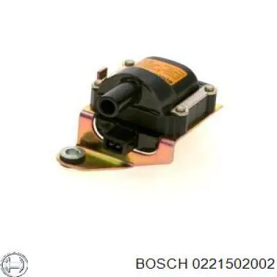 0 221 502 002 Bosch bobina de encendido