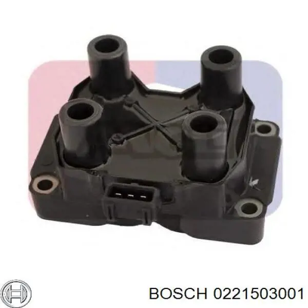 0221503001 Bosch bobina de encendido