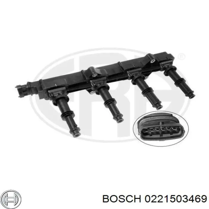 0221503469 Bosch bobina de encendido