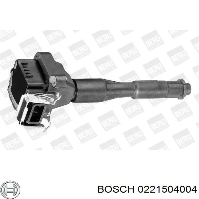 0221504004 Bosch bobina de encendido