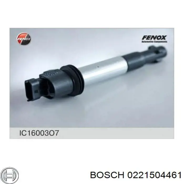 0221504461 Bosch bobina de encendido