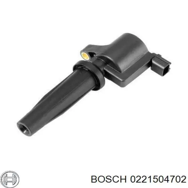 0221504702 Bosch bobina de encendido