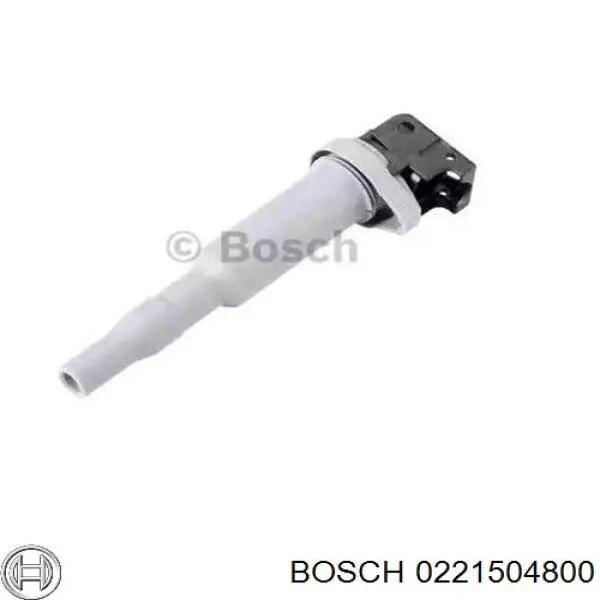 0221504800 Bosch bobina de encendido