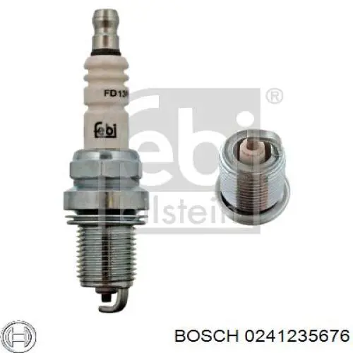 0241235676 Bosch bujía de encendido