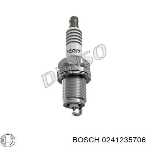 0 241 235 706 Bosch bujía de encendido