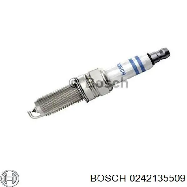 0242135509 Bosch bujía de encendido