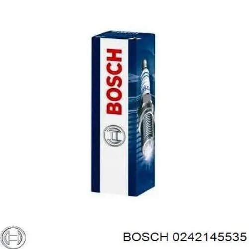 0 242 145 535 Bosch bujía de encendido