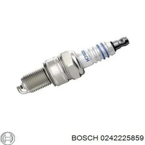 0242225859 Bosch bujía de encendido