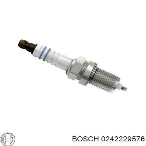 0 242 229 576 Bosch bujía de encendido