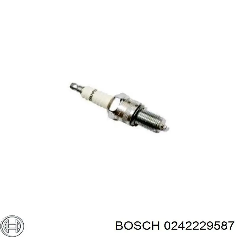 0242229587 Bosch bujía de encendido