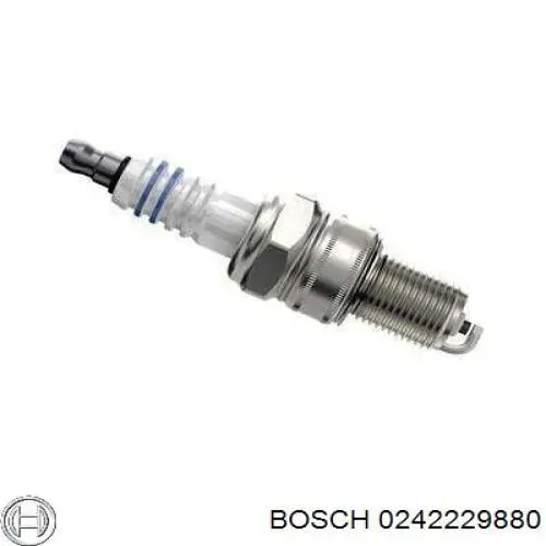 0 242 229 880 Bosch bujía de encendido