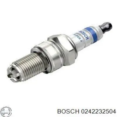 0 242 232 504 Bosch bujía de encendido