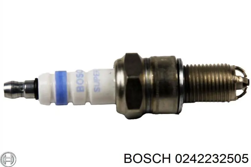 0 242 232 505 Bosch bujía de encendido