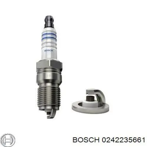 0 242 235 661 Bosch bujía de encendido