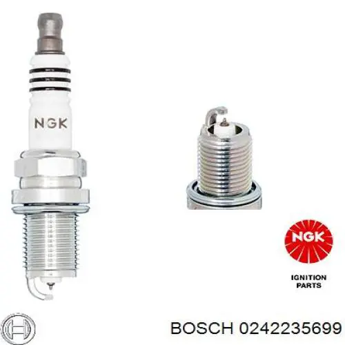 0242235699 Bosch bujía de encendido