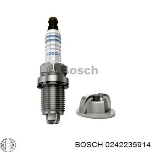 0 242 235 914 Bosch bujía de encendido