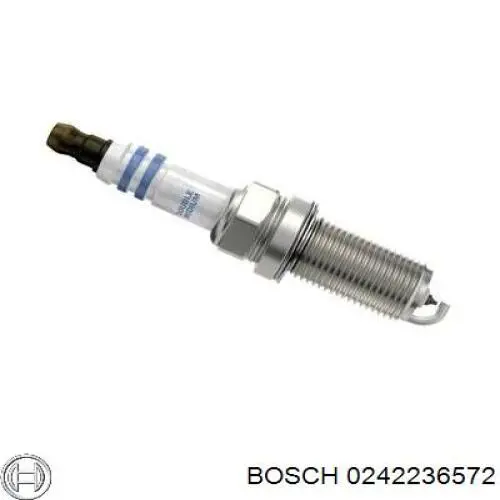 0242236572 Bosch bujía de encendido