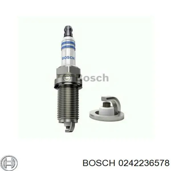 0 242 236 578 Bosch bujía de encendido