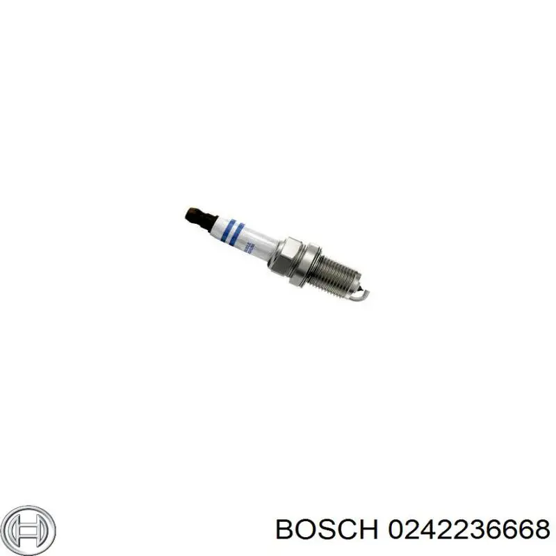 0 242 236 668 Bosch bujía de encendido