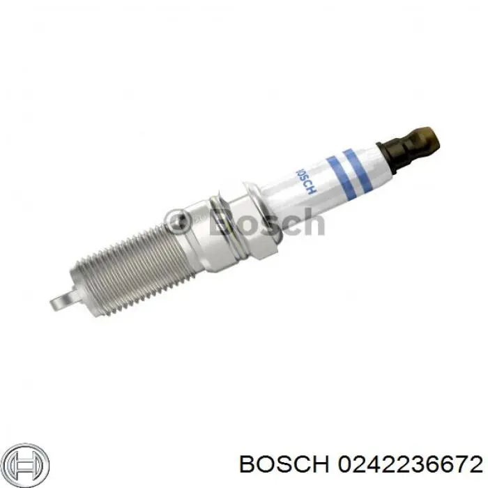 0 242 236 672 Bosch bujía de encendido