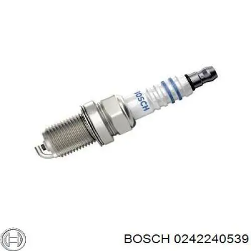 0 242 240 539 Bosch bujía de encendido