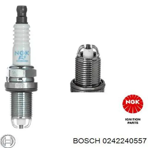 0242240557 Bosch bujía de encendido