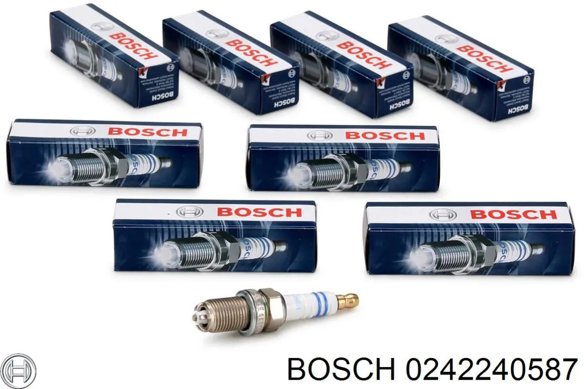 0 242 240 587 Bosch bujía de encendido